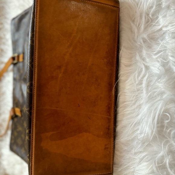 AUTHENTIC Louis Vuitton Shoulder Bag  Cabas Mezzo Brown Monogram - Picture 13 of 16